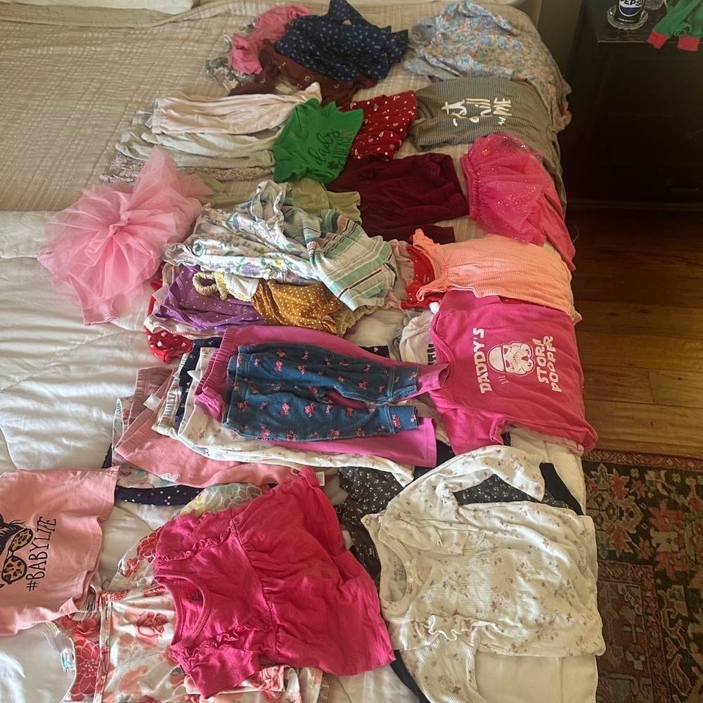 52 piece Assorted Baby Clothing Bundle 9 months - Picture 5 of 5